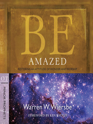 cover image of Be Amazed (Minor Prophets)